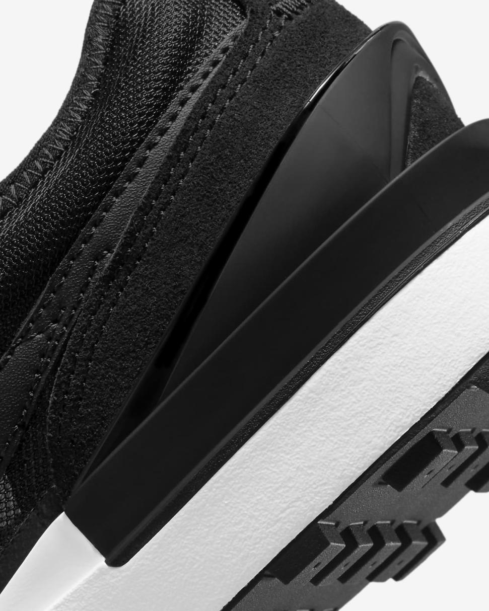 Nike Waffle One Black/White/Orange/Black | Kids Nike First Day Kicks