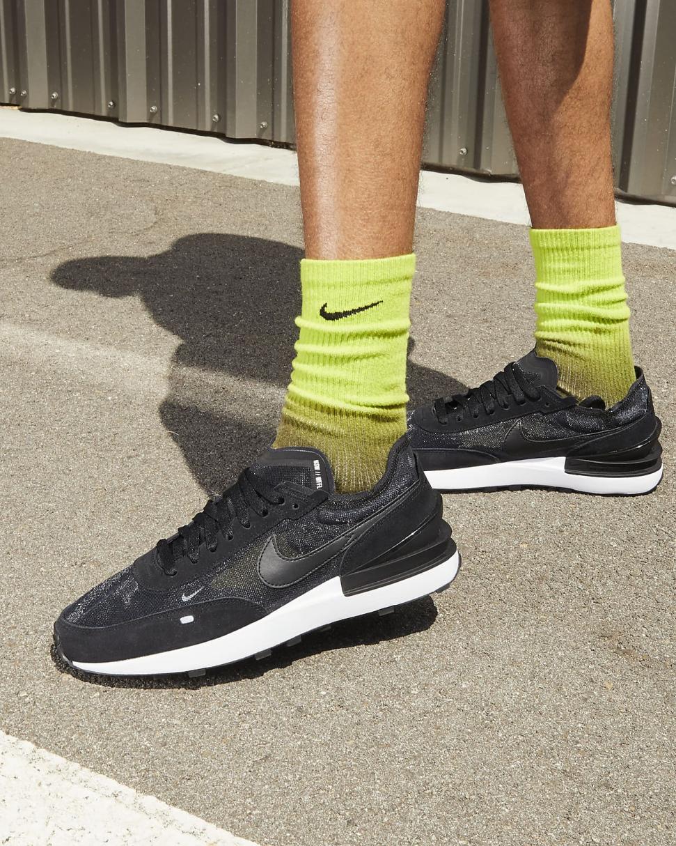 Nike Waffle One Black/White/Orange/Black | Mens Nike First Day Kicks