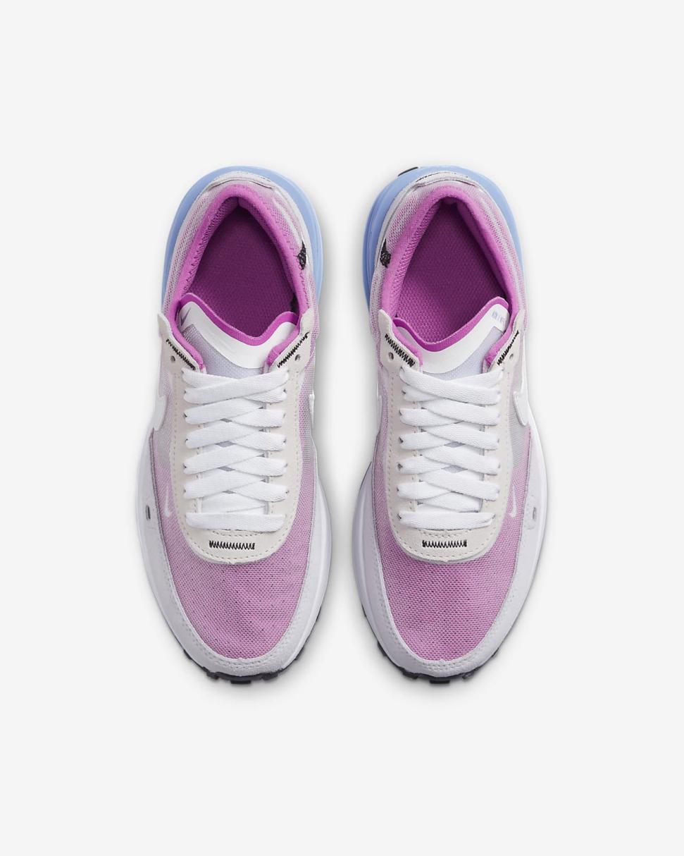 Nike Waffle One Football Grey/Pearl Pink/Cobalt Bliss/Summit White | Kids Nike Lifestyle