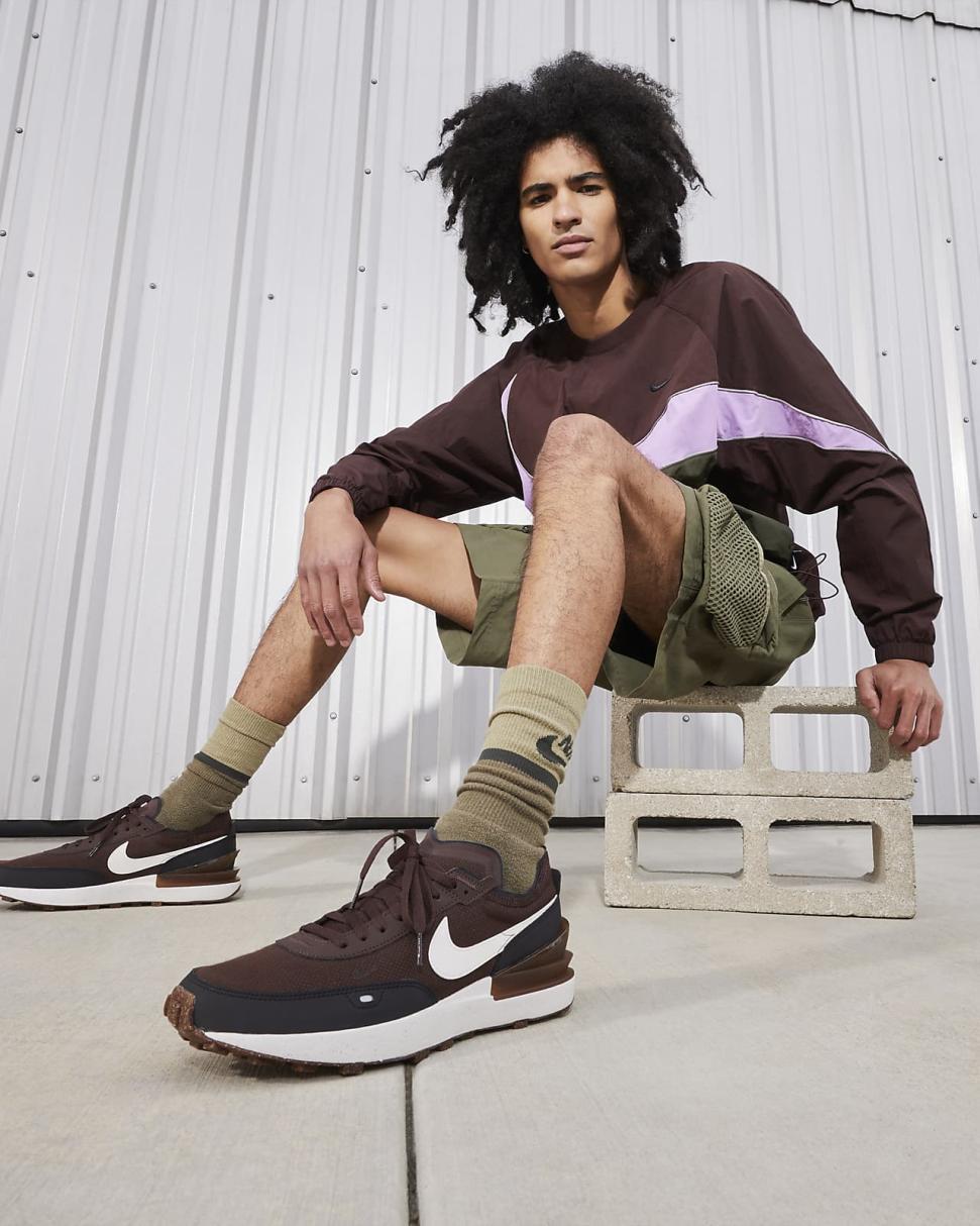 Nike Waffle One SE Earth/Black/Earth/Phantom | Mens Nike Lifestyle