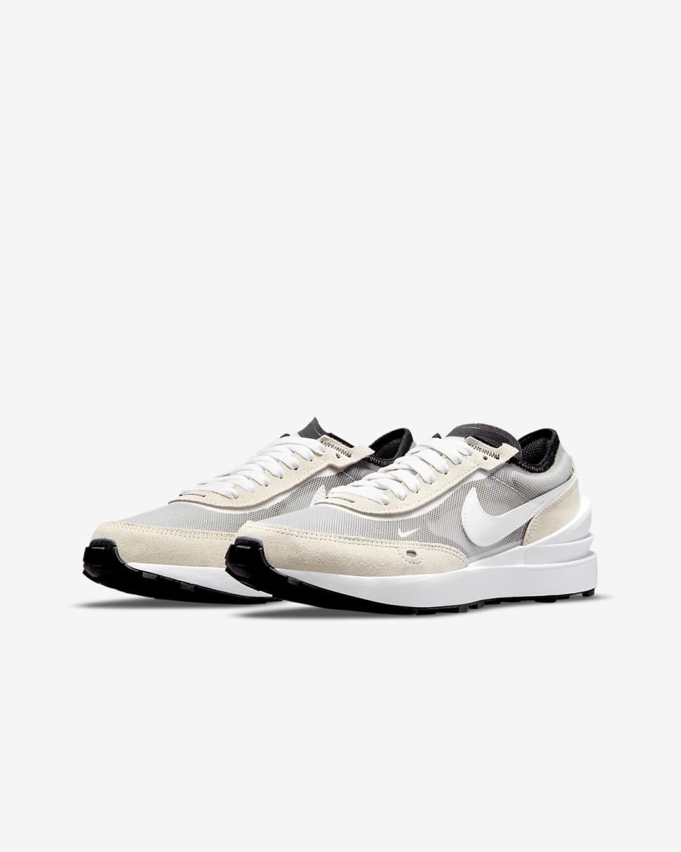 Nike Waffle One Summit White/Black/Orange/White | Kids Nike First Day Kicks