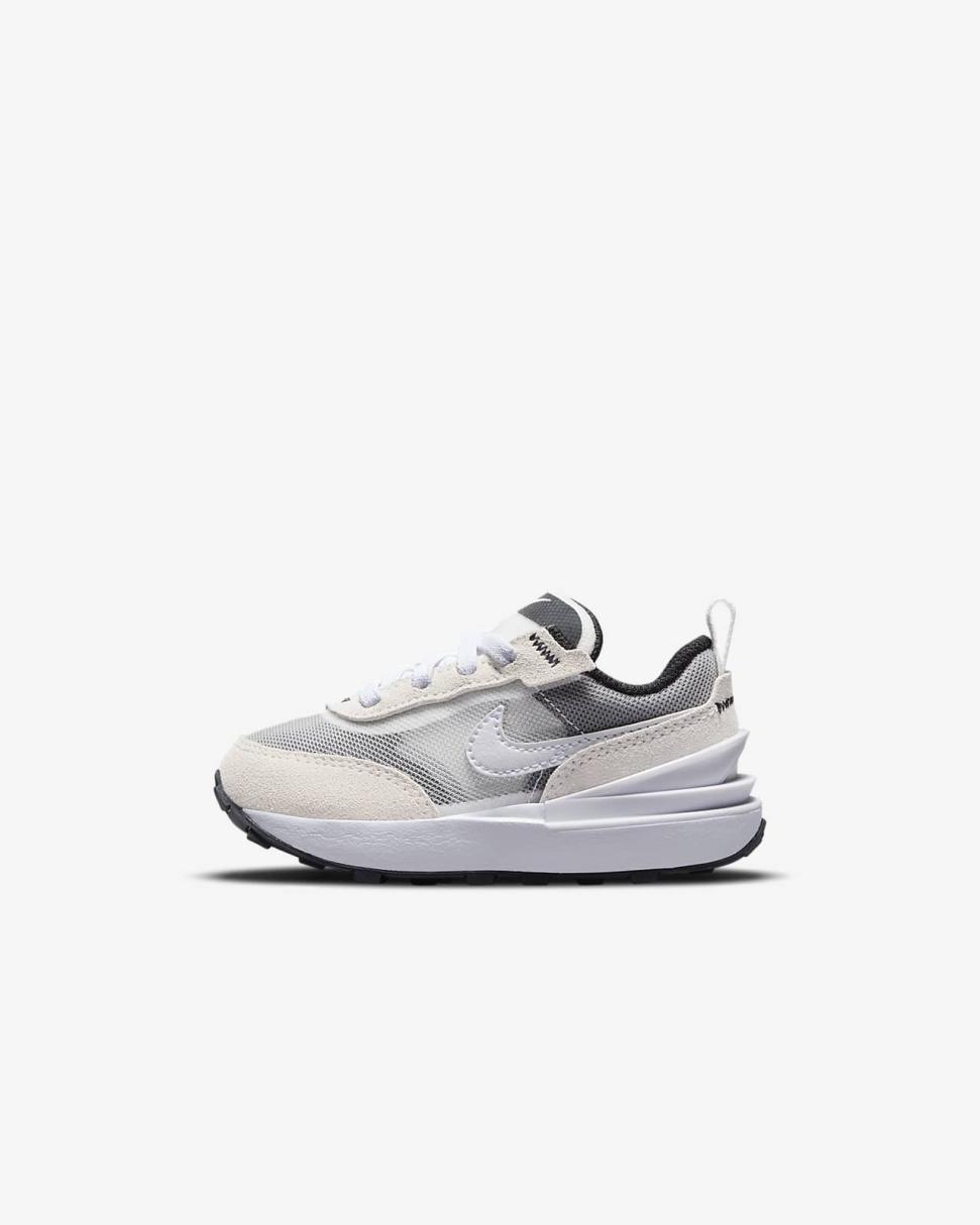 Nike Waffle One Summit White/Black/Orange/White | Kids Nike Lifestyle