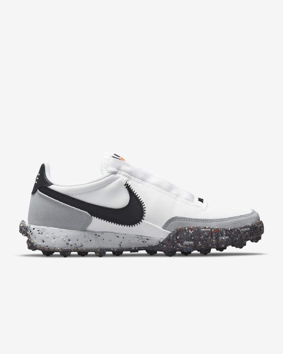 Nike Waffle Racer Crater Summit White/Photon Dust/Dark Grey/Black | Womens Nike First Day Kicks