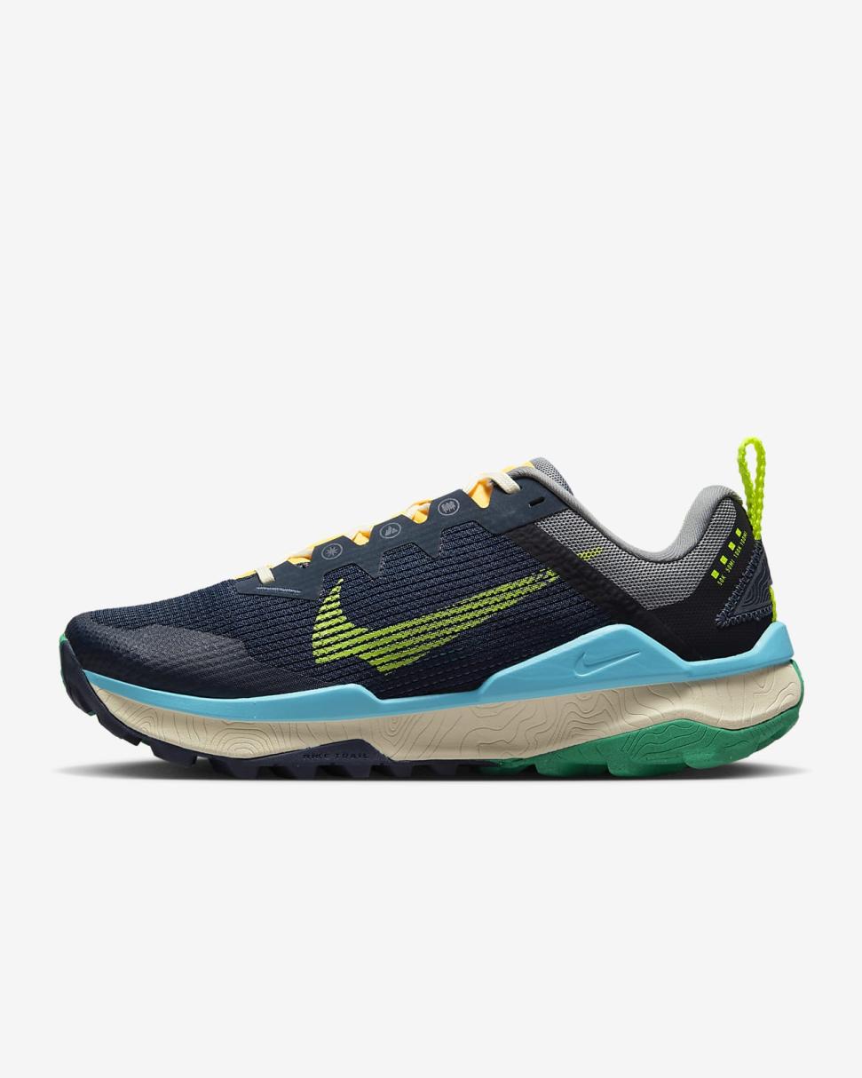 Nike Wildhorse 8 Obsidian/Cool Grey/Baltic Blue/Volt | Womens Nike Running