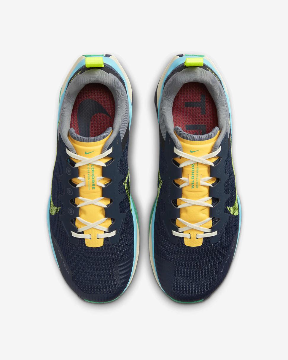 Nike Wildhorse 8 Obsidian/Cool Grey/Baltic Blue/Volt | Womens Nike Running