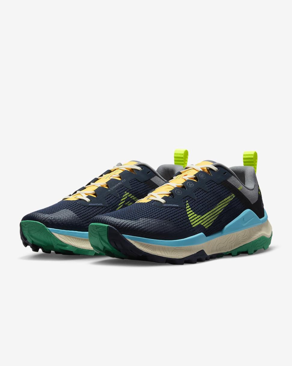Nike Wildhorse 8 Obsidian/Cool Grey/Baltic Blue/Volt | Womens Nike Running