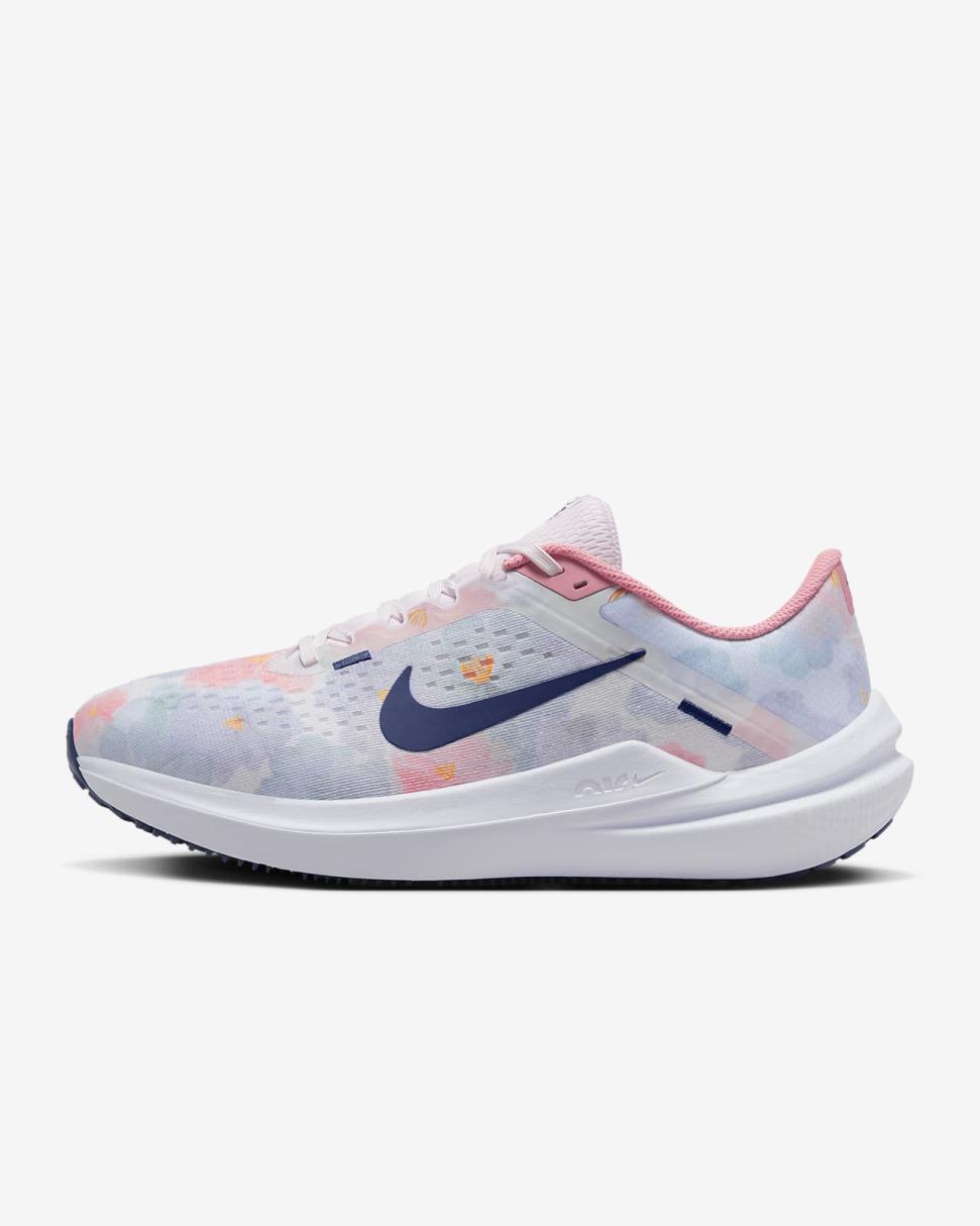 Nike Winflo 10 Premium Pearl Pink/Coral Chalk/White/Midnight Navy | Womens Nike Running