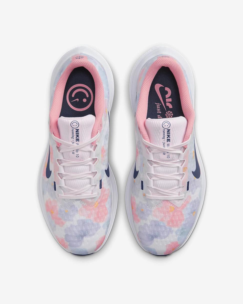 Nike Winflo 10 Premium Pearl Pink/Coral Chalk/White/Midnight Navy | Womens Nike Running