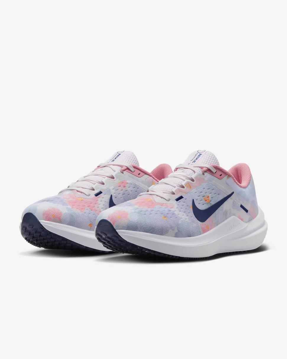 Nike Winflo 10 Premium Pearl Pink/Coral Chalk/White/Midnight Navy | Womens Nike Running