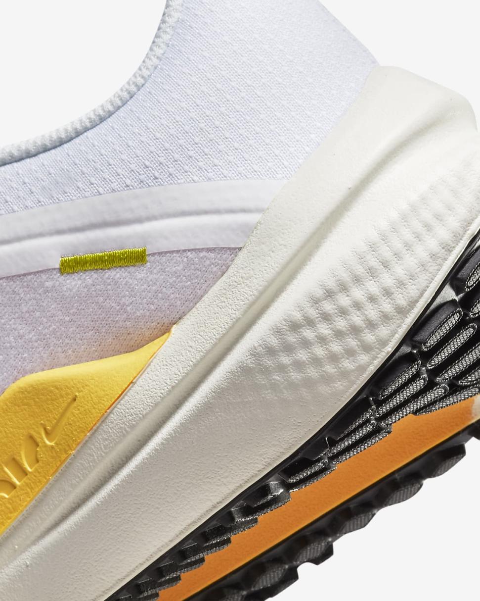 Nike Winflo 10 White/Citron Pulse/Vivid Orange/Black | Womens Nike First Day Kicks