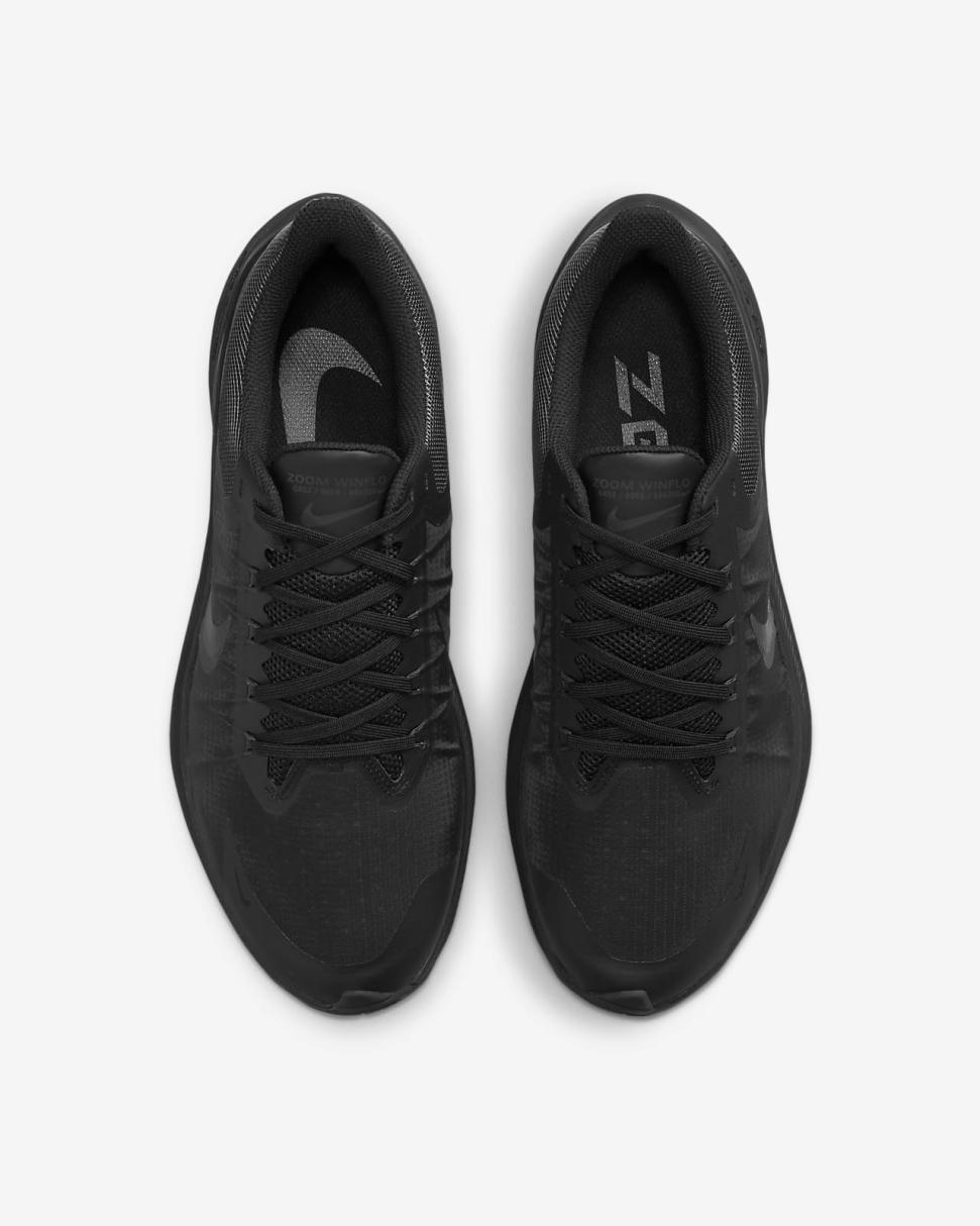 Nike Winflo 8 Black/Smoke Grey/Dark Smoke Grey | Mens Nike Running