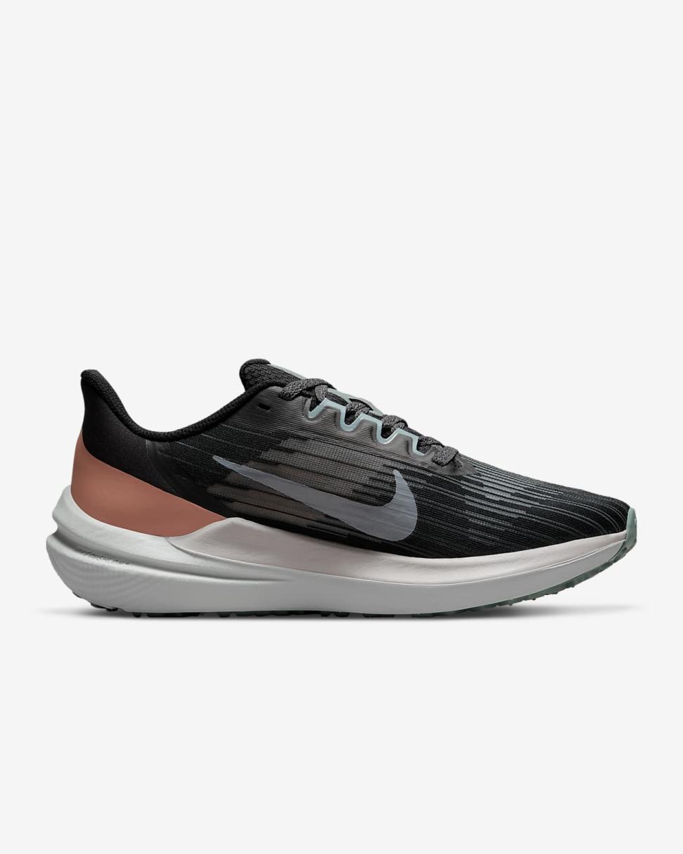 Nike Winflo 9 Black/Aviator Grey/Venice/Light Madder Root | Womens Nike Running