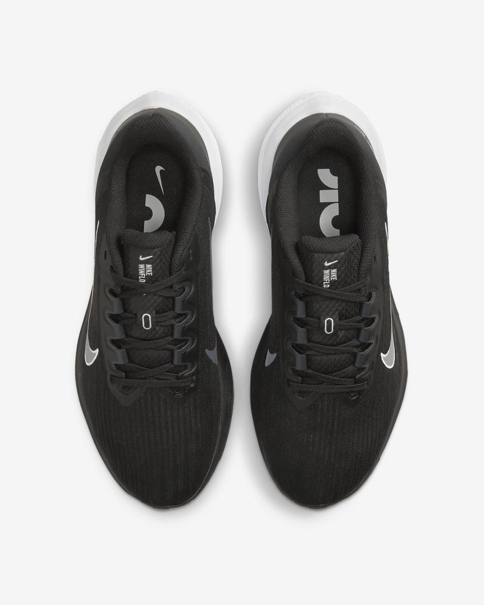 Nike Winflo 9 Black/Dark Smoke Grey/Pure Platinum/White | Womens Nike Running