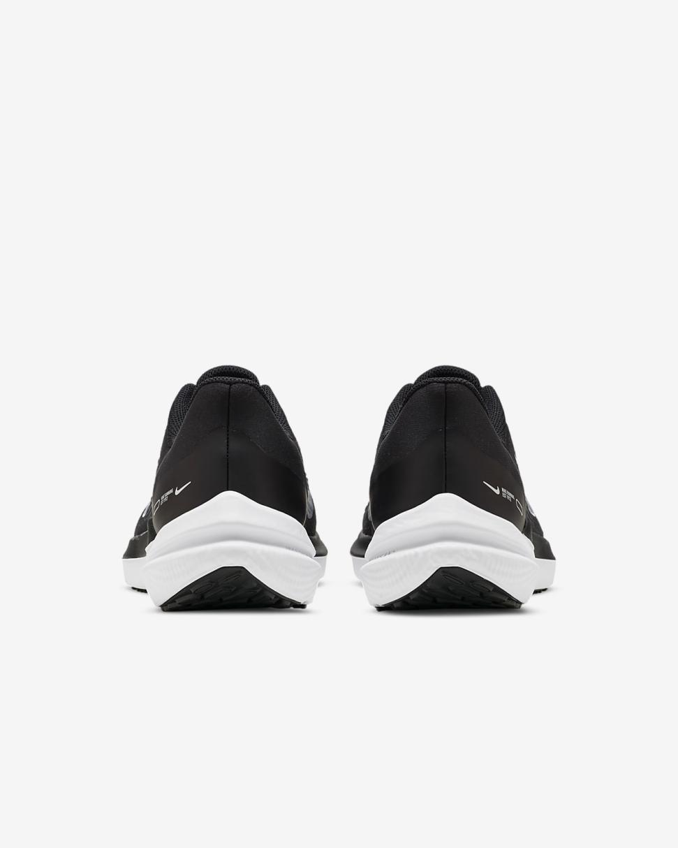 Nike Winflo 9 Black/Dark Smoke Grey/White | Mens Nike Running