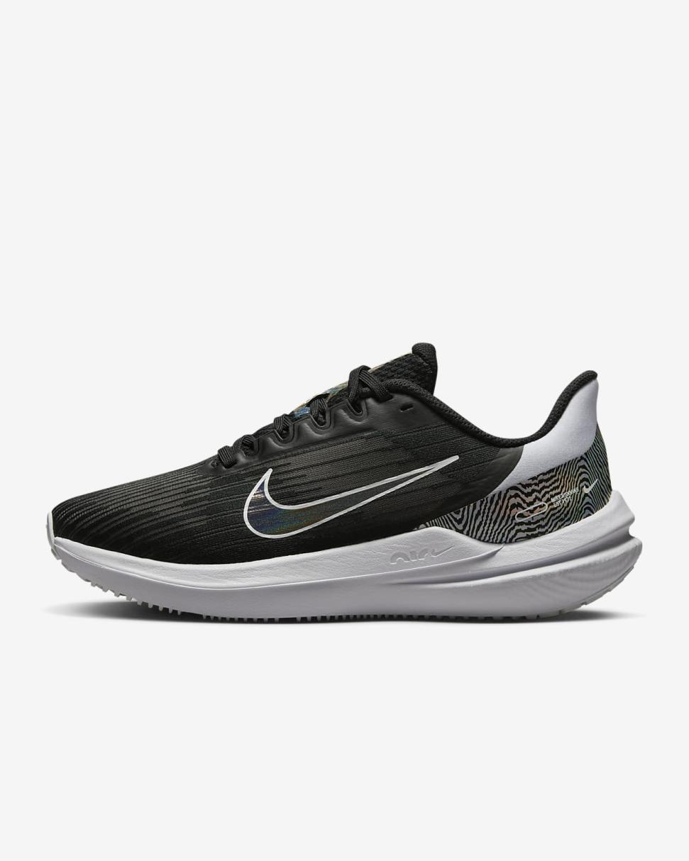 Nike Winflo 9 Premium Black/White | Womens Nike Running