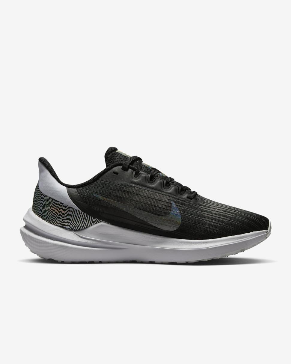 Nike Winflo 9 Premium Black/White | Womens Nike Running