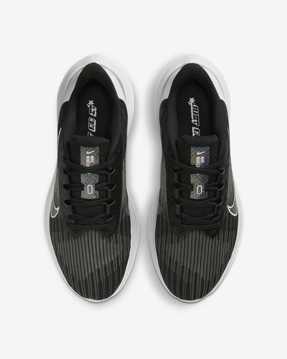 Nike Winflo 9 Premium Black/White | Womens Nike Running