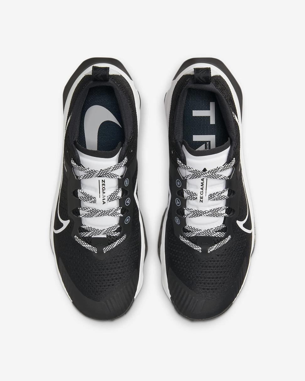 Nike Zegama Black/White | Mens Nike Running