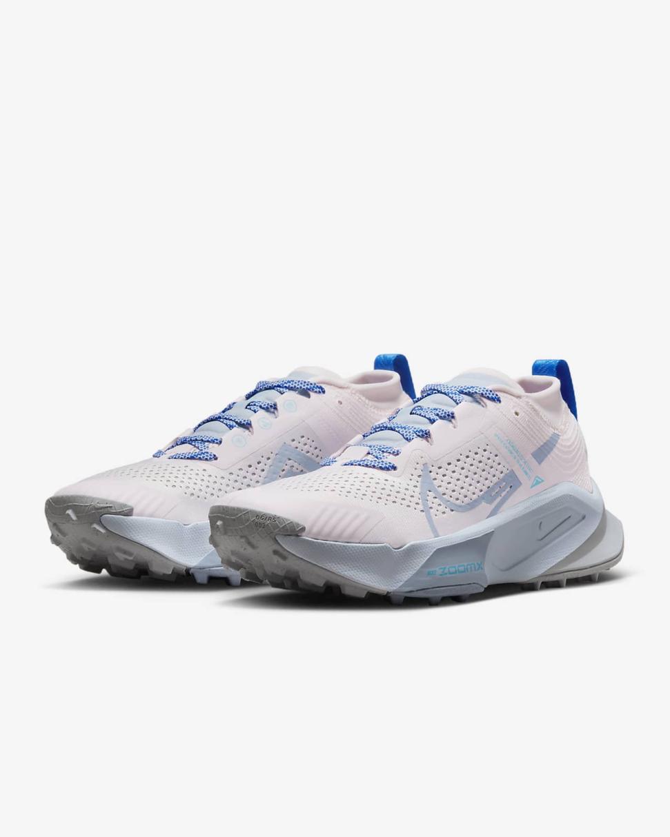 Nike Zegama Pearl Pink/Coconut Milk/Baltic Blue/Blue Whisper | Womens Nike Running