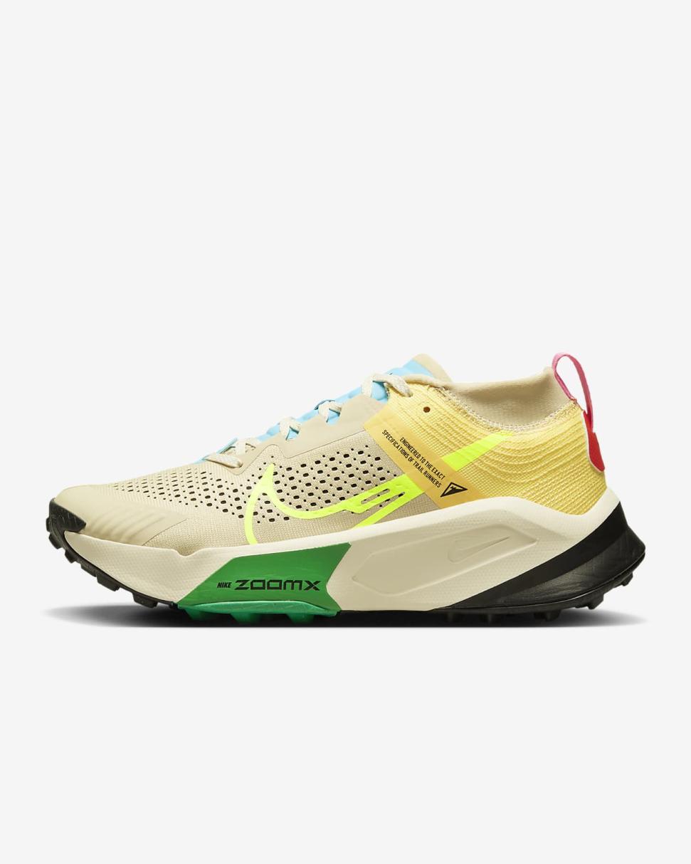 Nike Zegama Team Gold/Citron Pulse/Stadium Green/Volt | Womens Nike Running