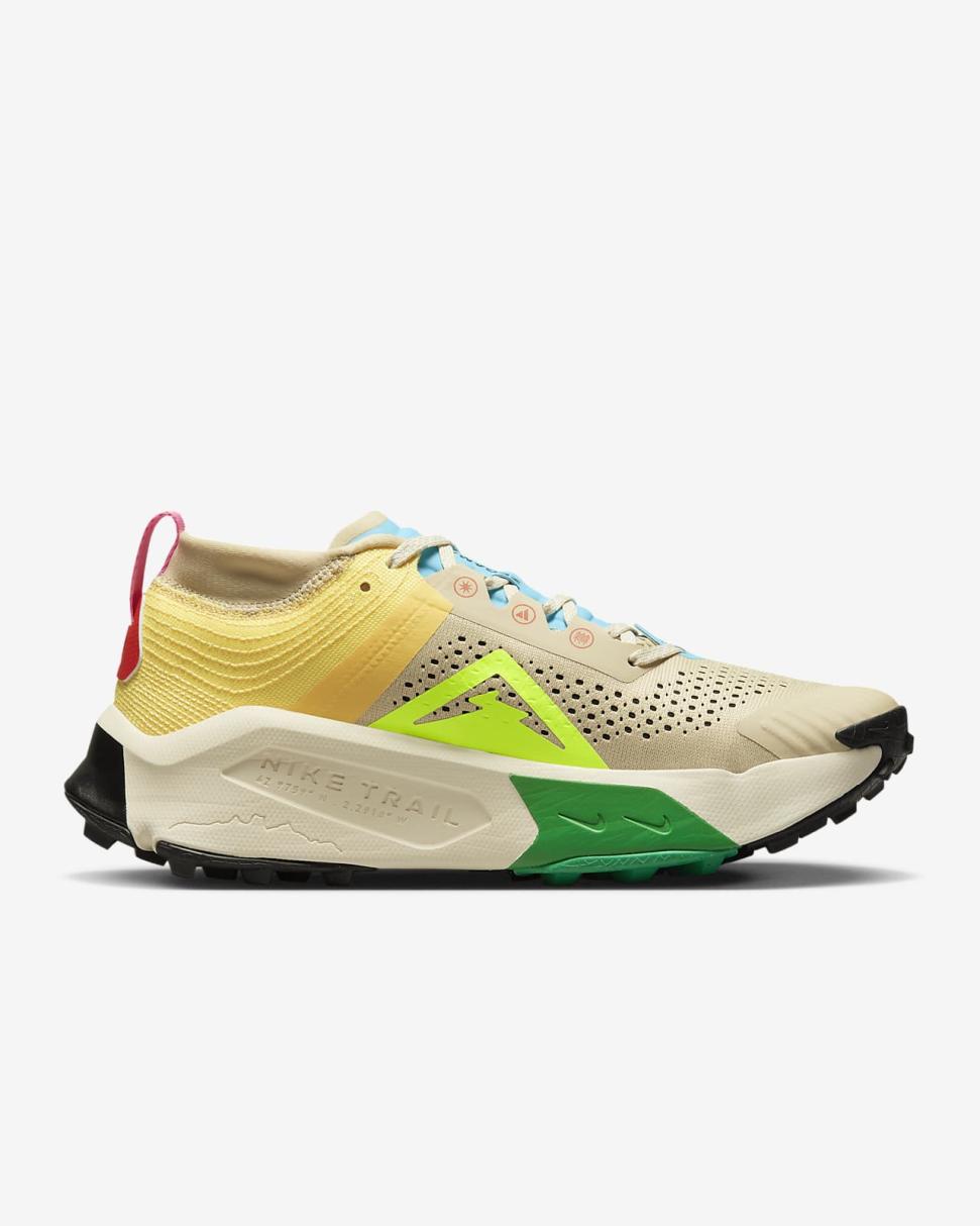 Nike Zegama Team Gold/Citron Pulse/Stadium Green/Volt | Womens Nike Running