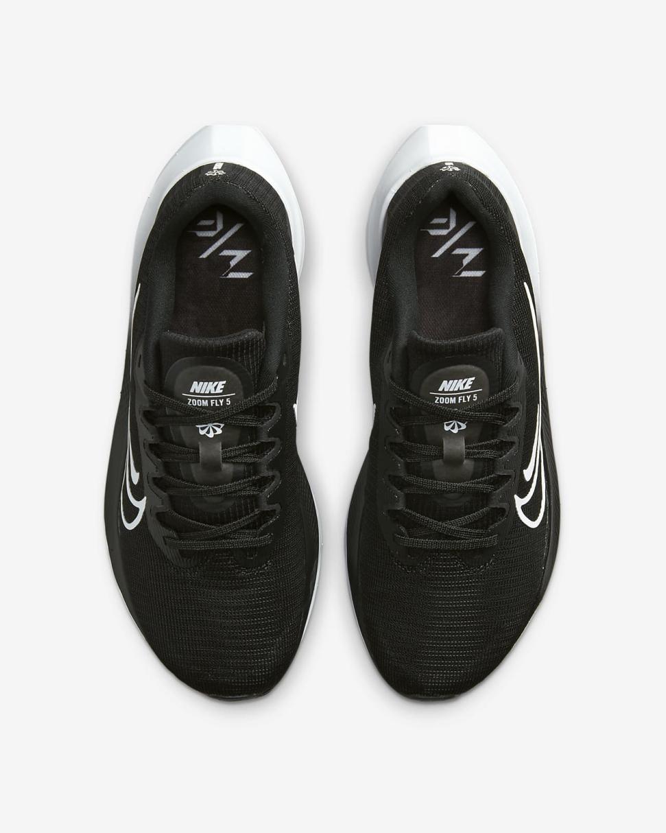 Nike Zoom Fly 5 Black/White | Womens Nike Running