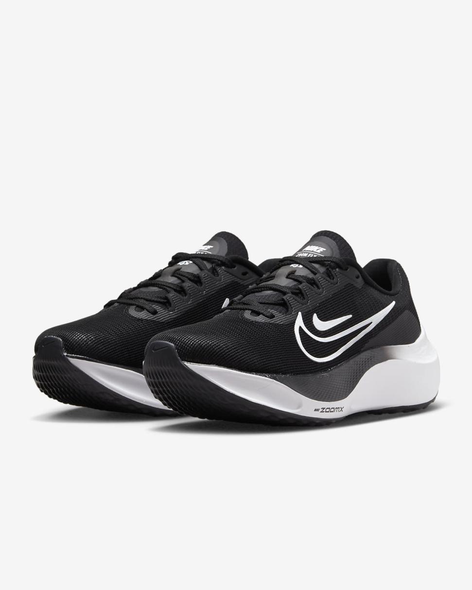 Nike Zoom Fly 5 Black/White | Womens Nike Running
