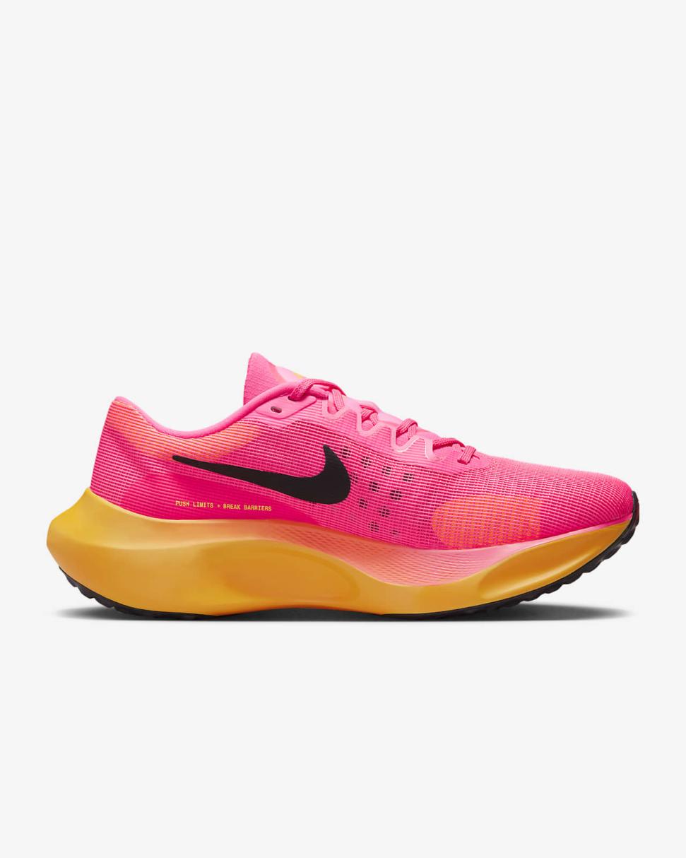 Nike Zoom Fly 5 Hyper Pink/Laser Orange/Black | Mens Nike Running
