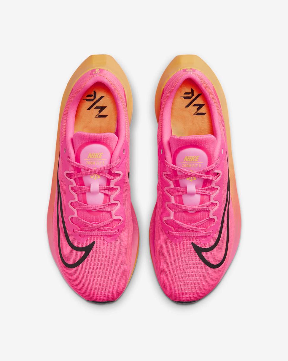 Nike Zoom Fly 5 Hyper Pink/Laser Orange/Black | Mens Nike Running