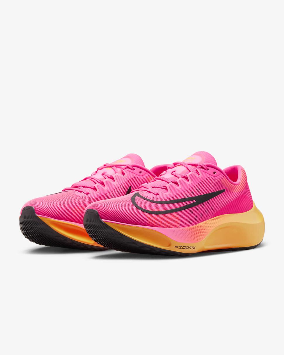 Nike Zoom Fly 5 Hyper Pink/Laser Orange/Black | Mens Nike Running