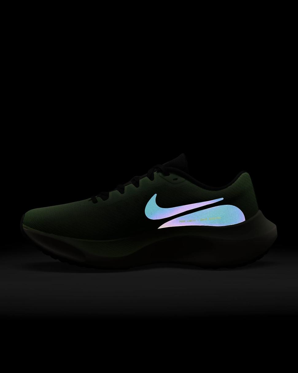 Nike Zoom Fly 5 Scream Green/Honeydew/Coconut Milk/Black | Mens Nike Running