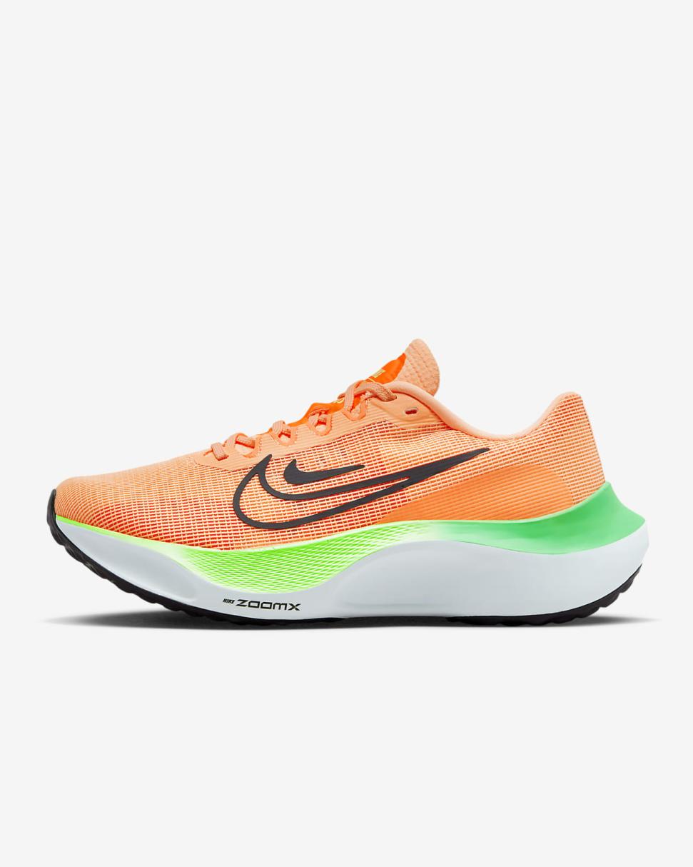 Nike Zoom Fly 5 Total Orange/Bright Crimson/White/Black | Womens Nike Running