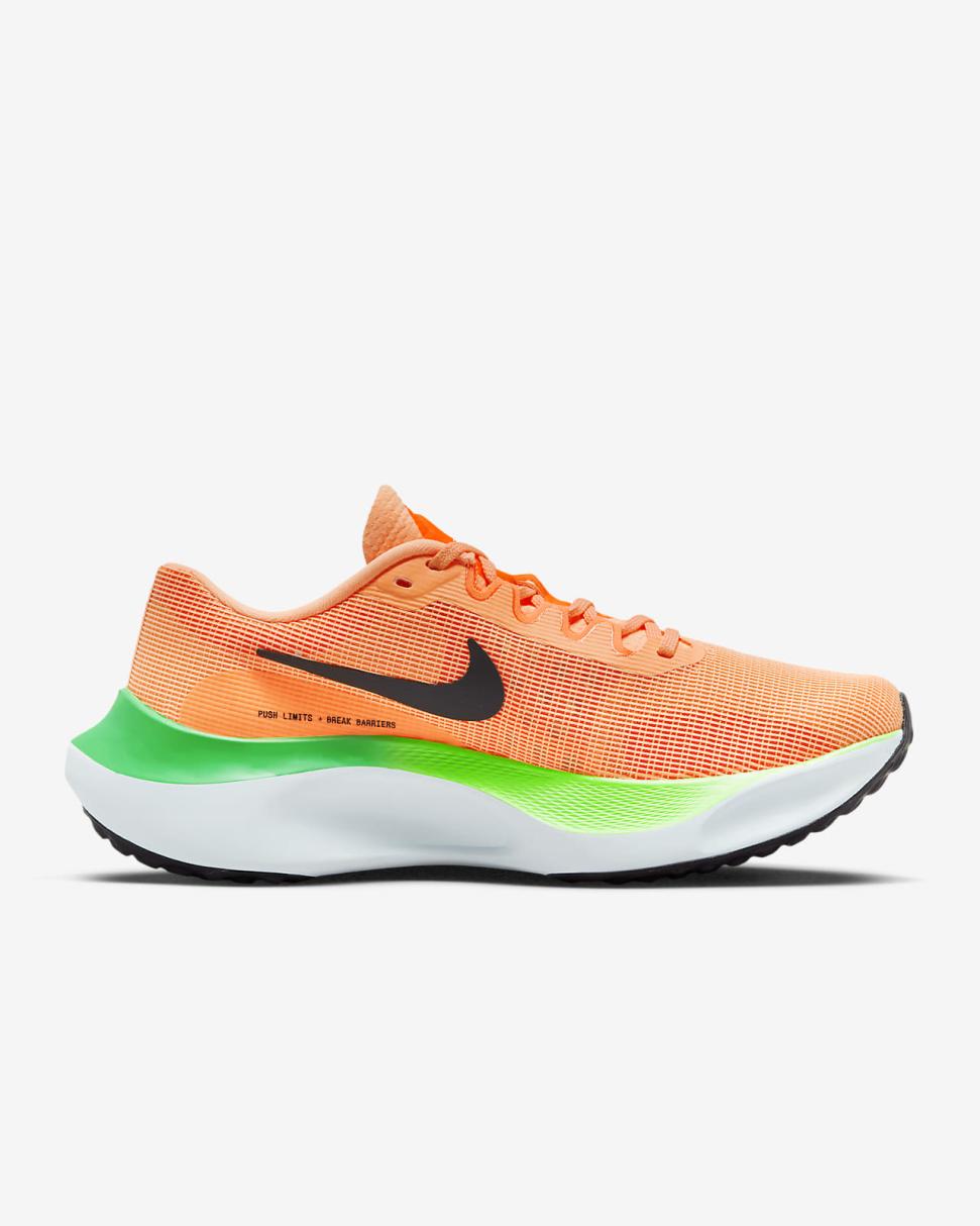 Nike Zoom Fly 5 Total Orange/Bright Crimson/White/Black | Womens Nike Running