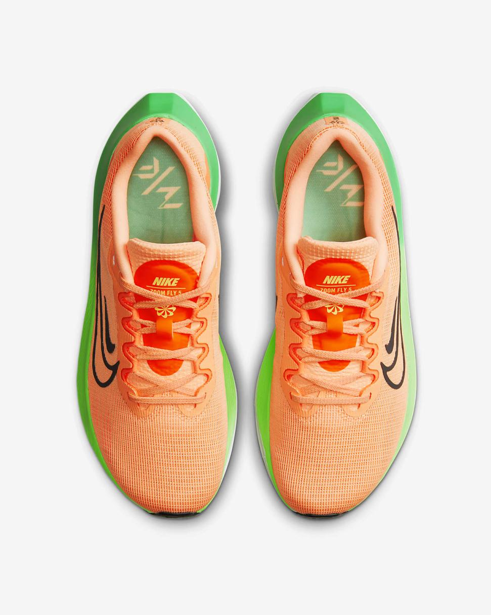 Nike Zoom Fly 5 Total Orange/Bright Crimson/White/Black | Womens Nike Running