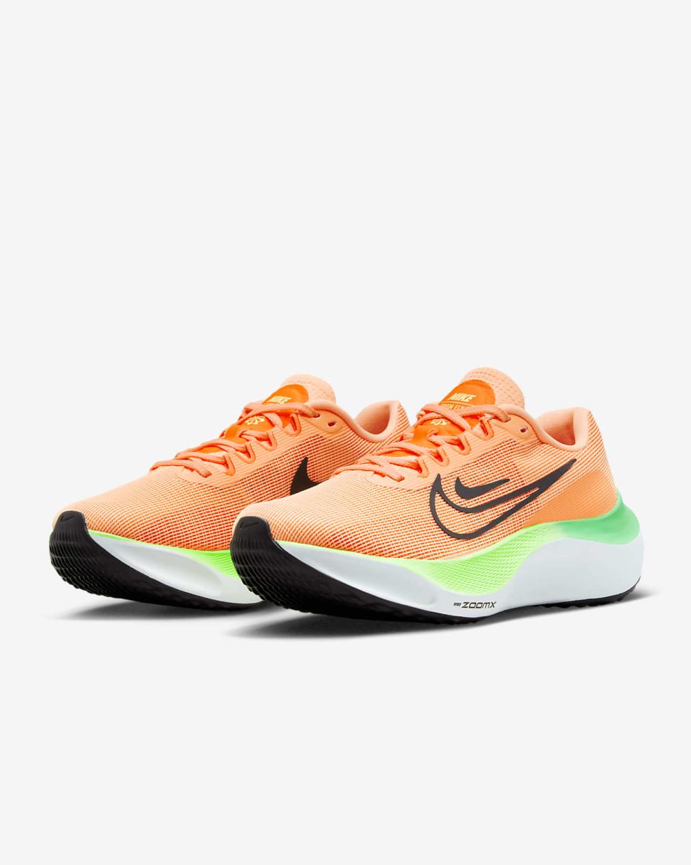 Nike Zoom Fly 5 Total Orange/Bright Crimson/White/Black | Womens Nike Running