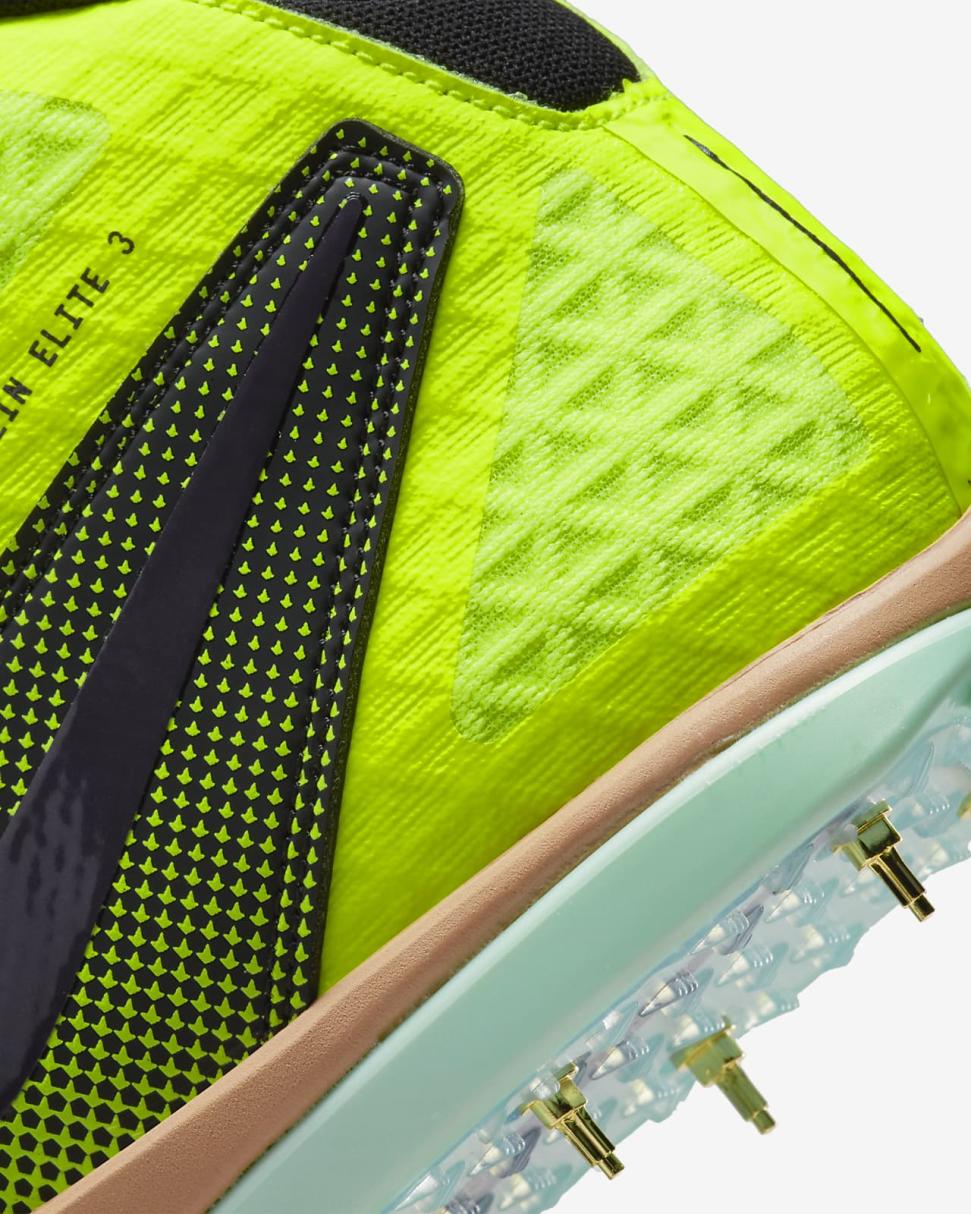 Nike Zoom Javelin Elite 3 Black/Volt/Mint Foam/Cave Purple | Mens/Womens Nike Running