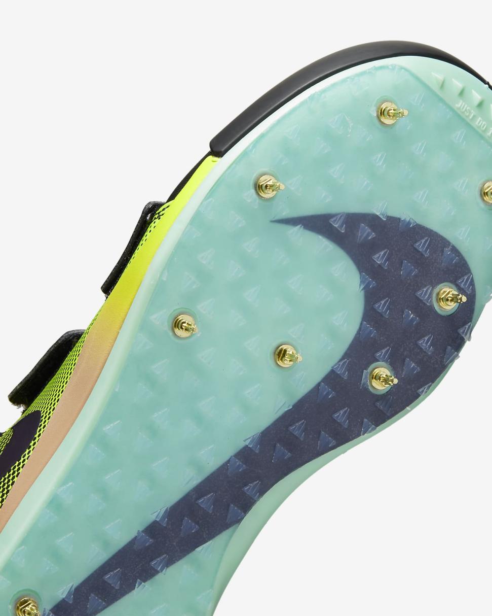 Nike Zoom Javelin Elite 3 Black/Volt/Mint Foam/Cave Purple | Mens/Womens Nike Running