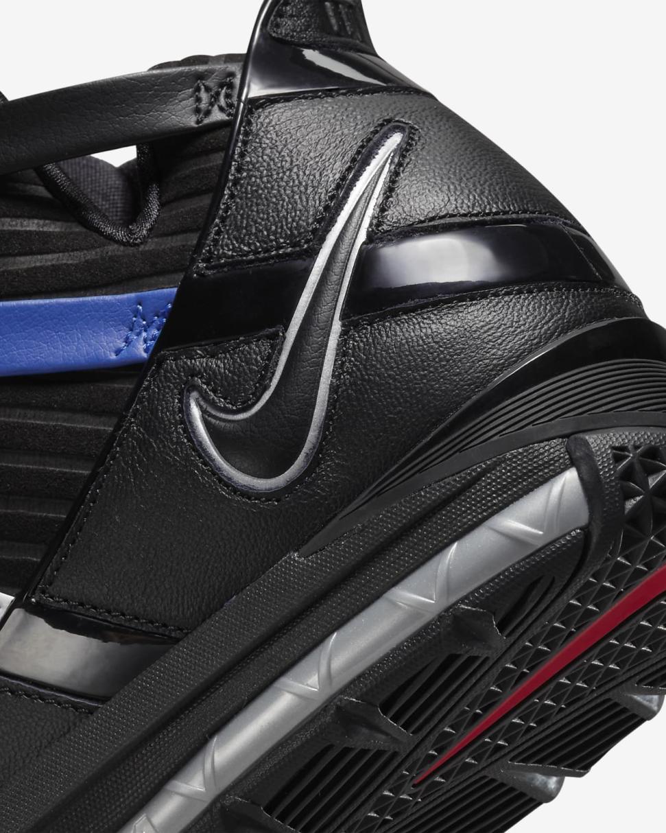 Nike Zoom LeBron 3 Black/University Red/Game Royal/Metallic Silver | Mens Nike Lifestyle