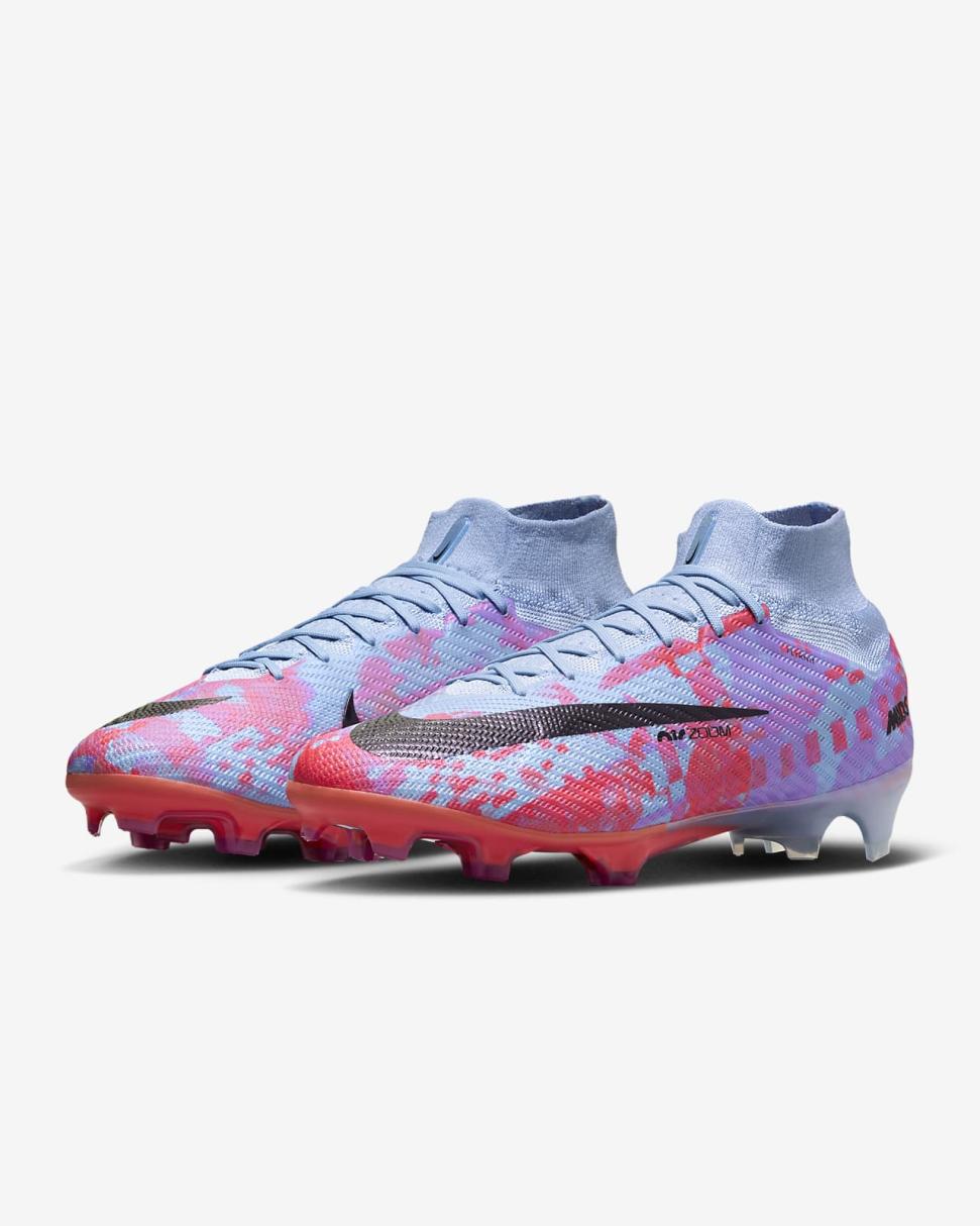Nike Zoom Mercurial Dream Speed Superfly 9 Elite FG Cobalt Bliss/Fuchsia Dream/Hot Punch/Black | Mens Nike Soccer