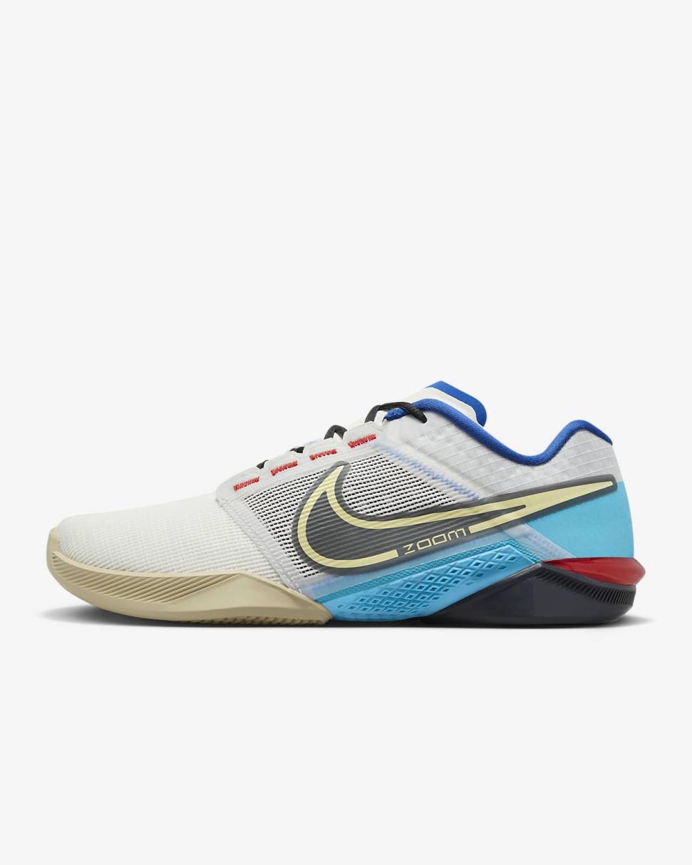 Nike Zoom Metcon Turbo 2 Sail/Photon Dust/Blue Lightning/Citron Tint | Mens Nike Training & Gym