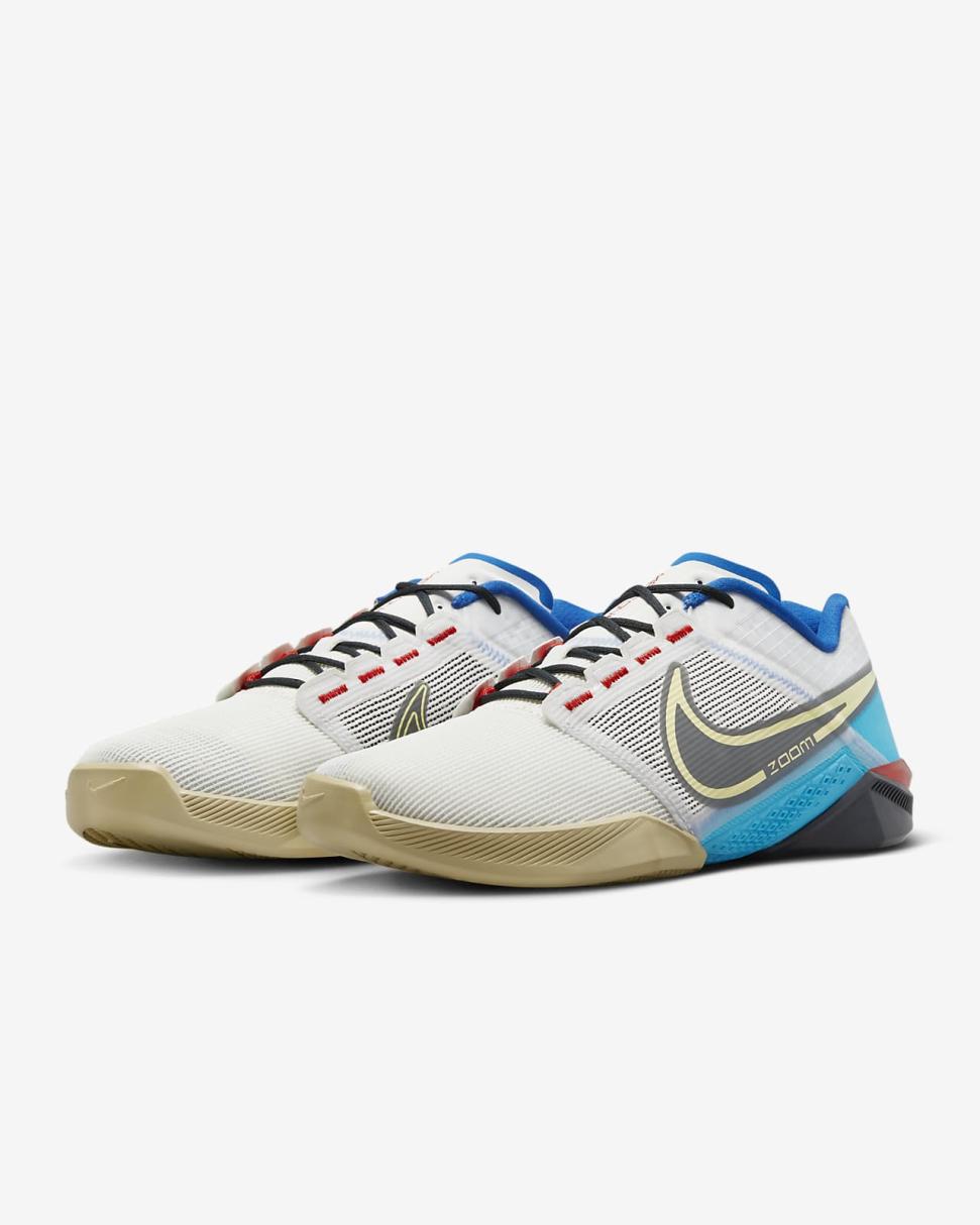 Nike Zoom Metcon Turbo 2 Sail/Photon Dust/Blue Lightning/Citron Tint | Mens Nike Training & Gym