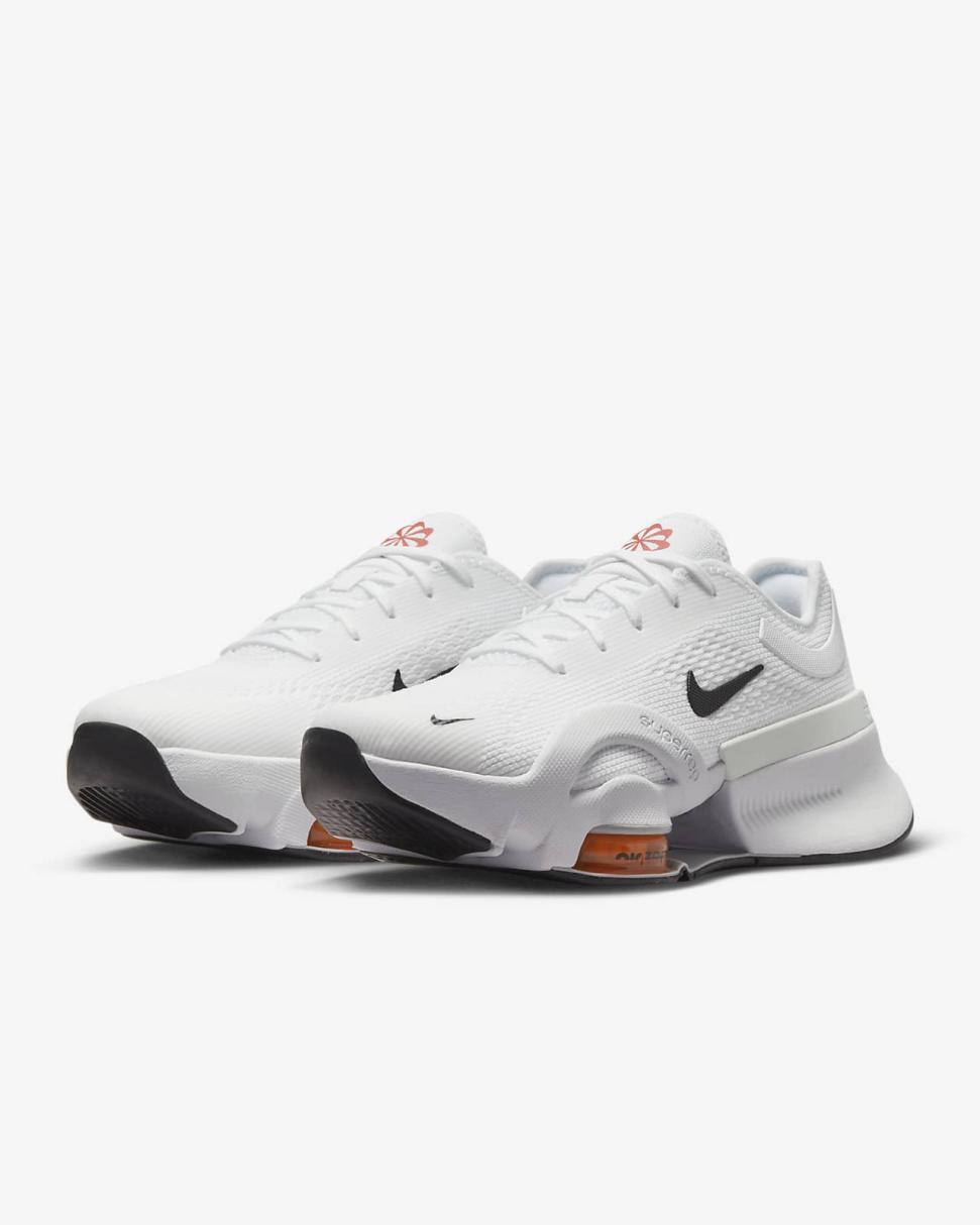Nike Zoom SuperRep 4 Next Nature White/Light Smoke Grey/Picante Red/Black | Womens Nike Training & Gym