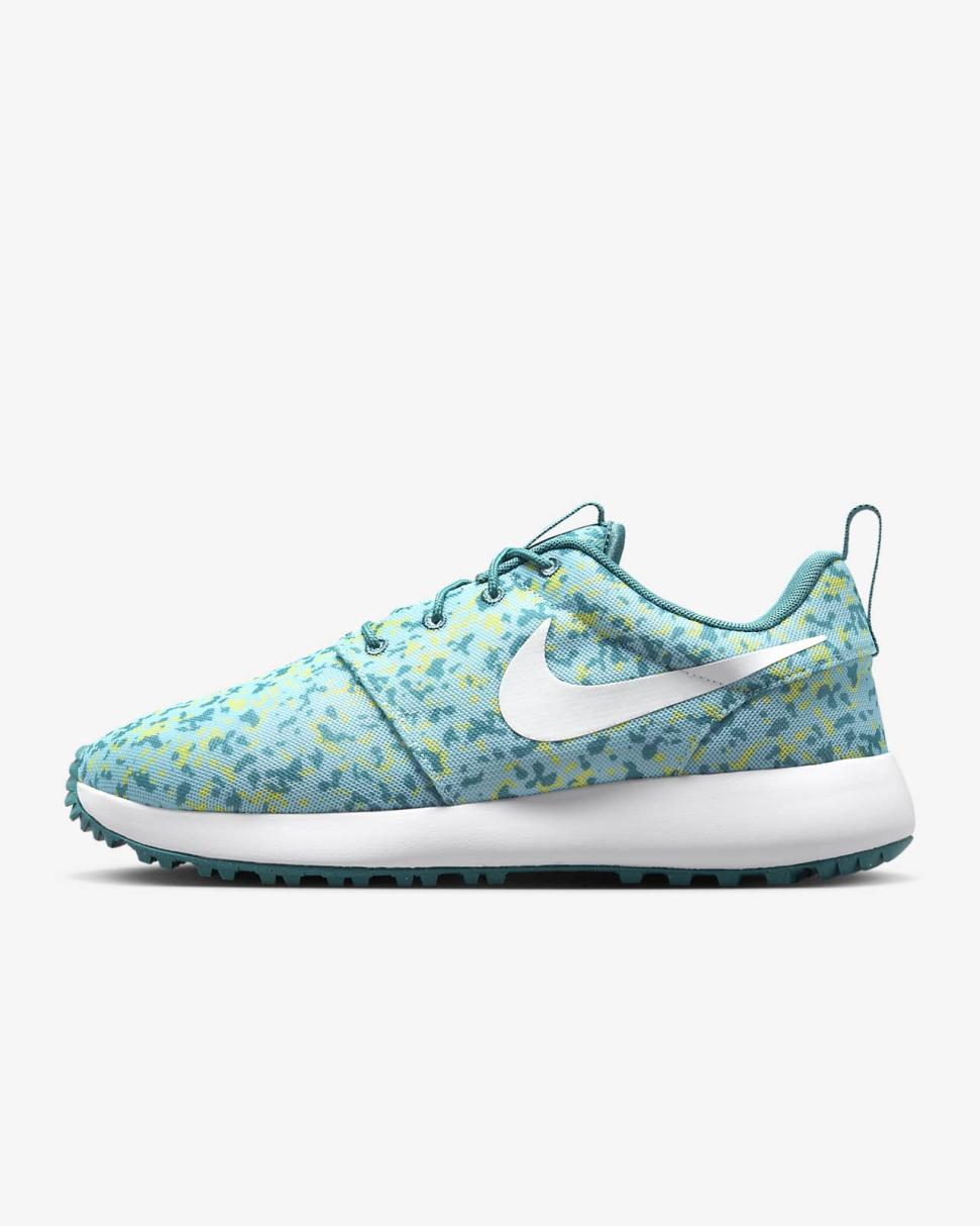 Roshe G Next Nature Ocean Bliss/Mineral Teal/Citron Tint/White | Mens Nike Golf