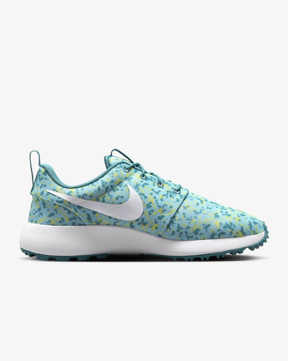 Roshe G Next Nature Ocean Bliss/Mineral Teal/Citron Tint/White | Mens Nike Golf