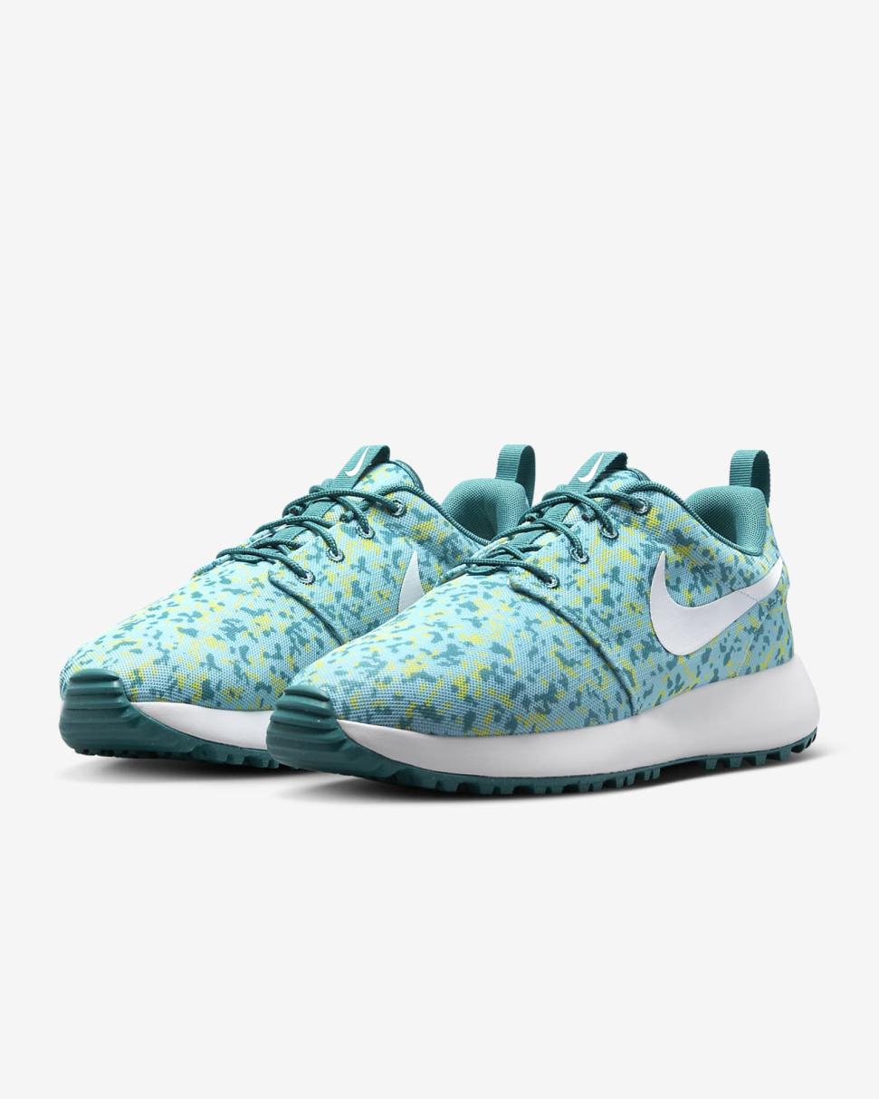 Roshe G Next Nature Ocean Bliss/Mineral Teal/Citron Tint/White | Mens Nike Golf