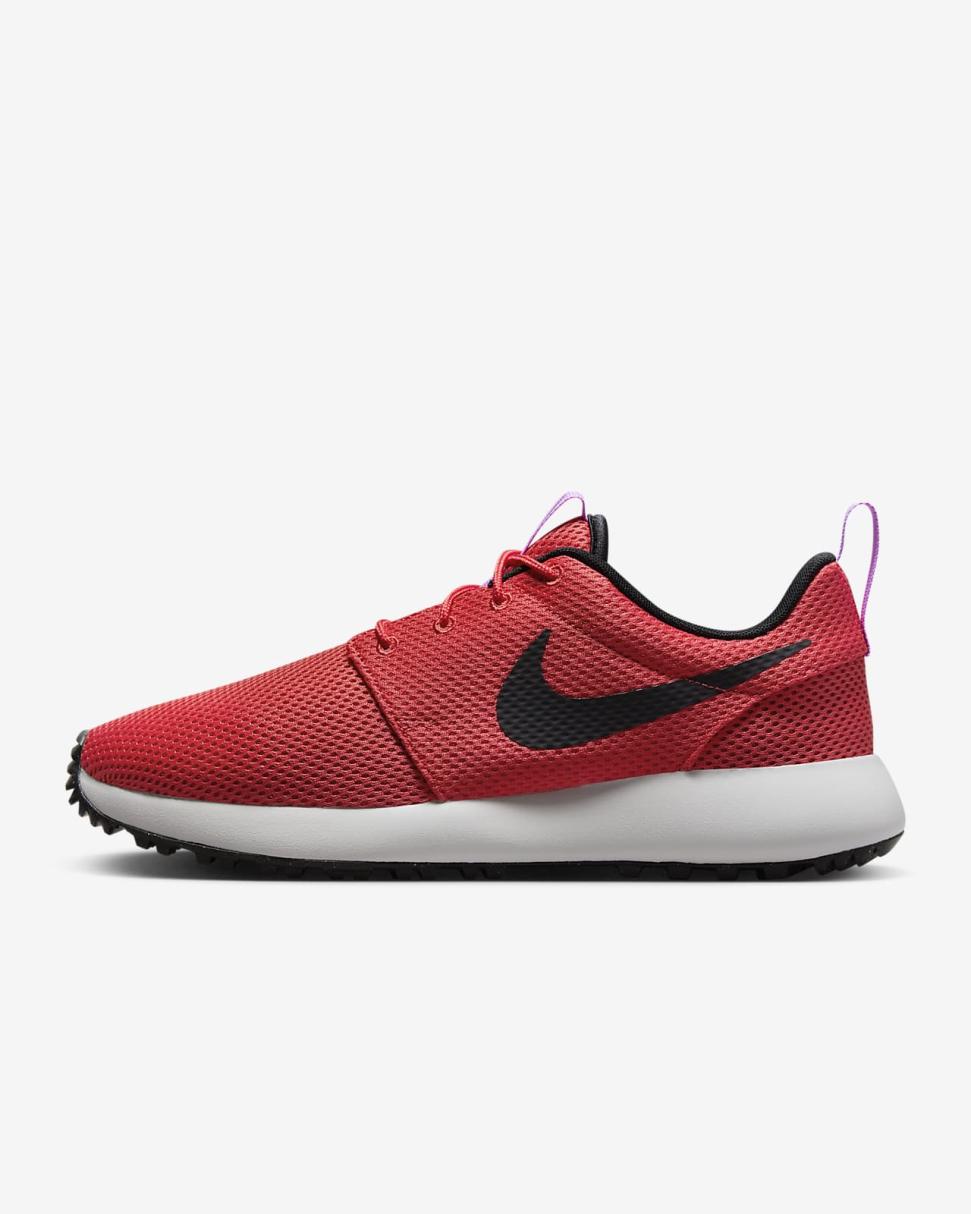 Roshe G Next Nature Track Red/Rush Fuchsia/Photon Dust/Black | Mens Nike Golf