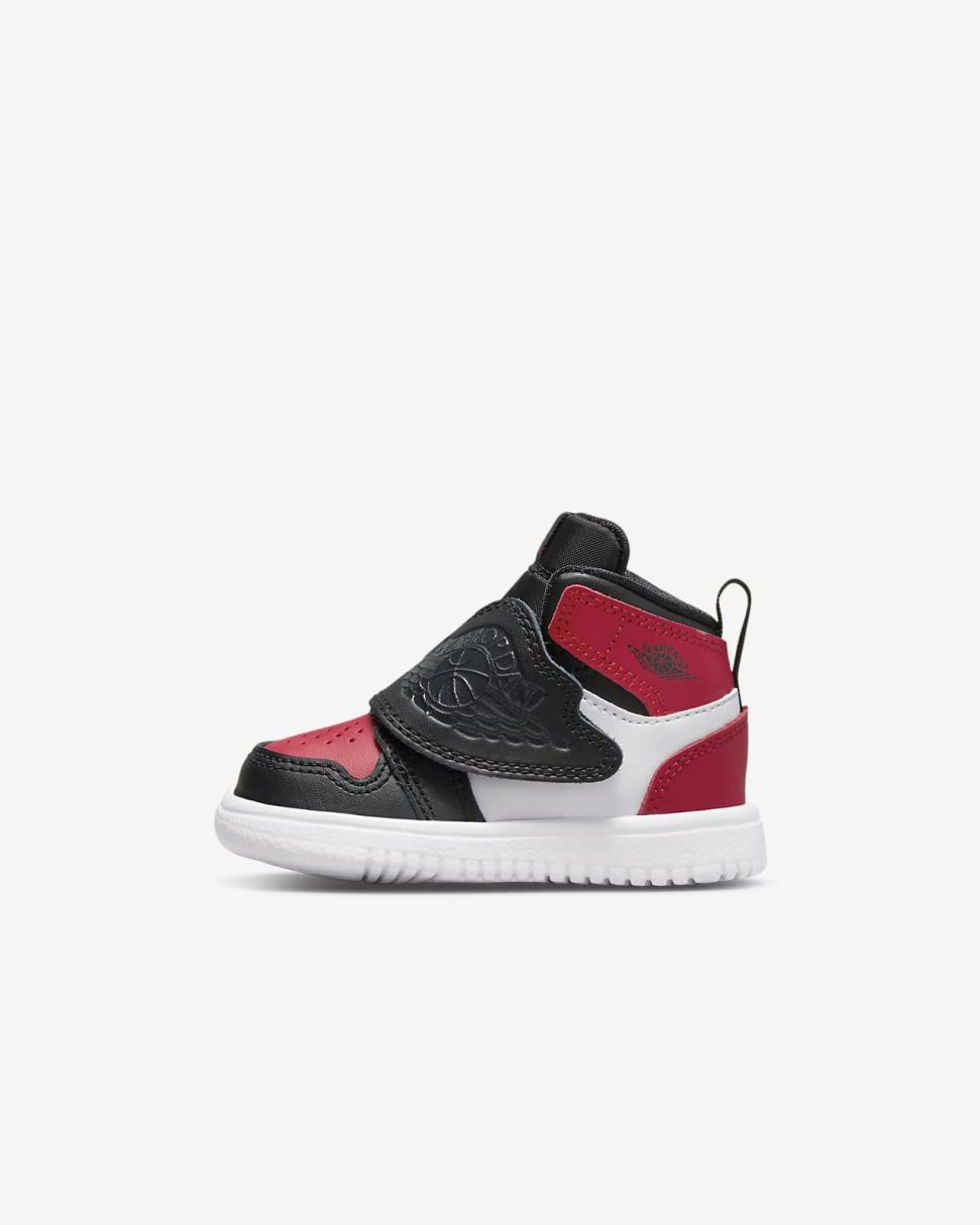 Sky Jordan 1 Black/Varsity Red/White/Anthracite | Kids Nike Jordan
