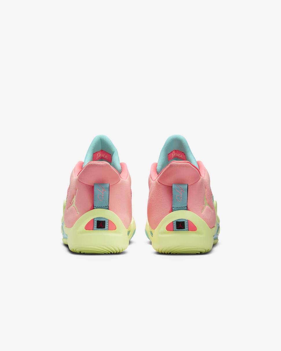 Tatum 1 "Pink Lemonade" Pink Tint/Lava Glow/Aurora Green/Barely Volt | Kids Nike Jordan
