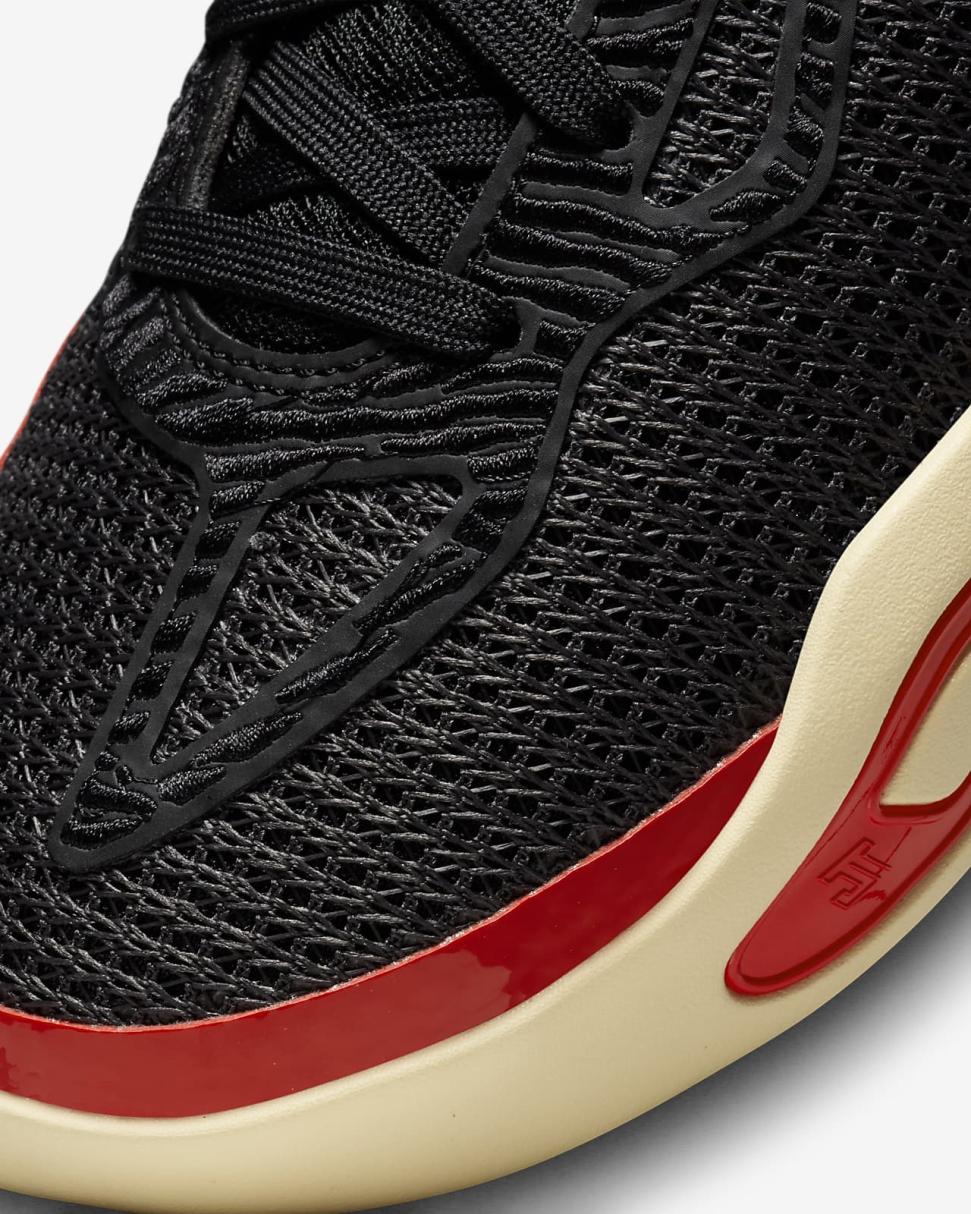 Tatum 1 "Zoo" Black/University Red/Beach/Metallic Gold | Kids Nike Jordan