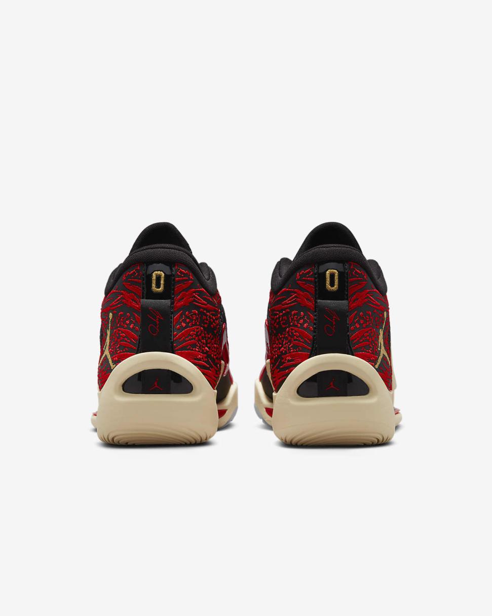 Tatum 1 "Zoo" Black/University Red/Beach/Metallic Gold | Mens/Womens Nike Jordan